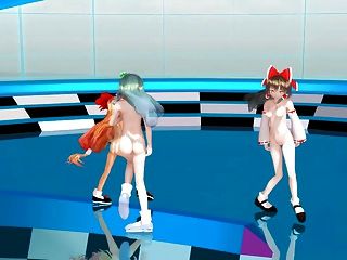 mmd touhou